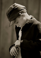 Boy Sleeping on Gun